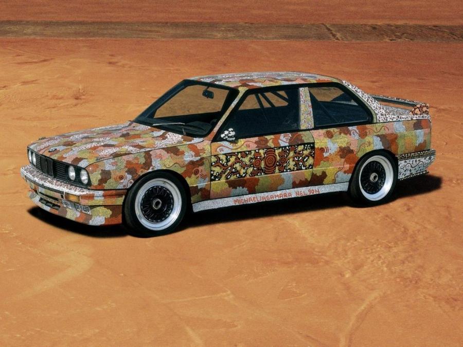  BMW M3 Art Car by Michael Jagamara Nelson 1989 года  (фото 2 из 9)